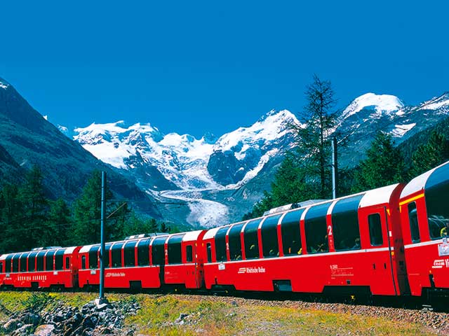 5-Tages-Busreise: Auf den Spuren des Bernina Express